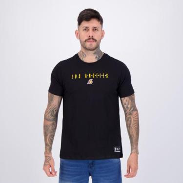 Imagem de Camiseta NBA Los Angeles Lakers Spell Preto, P