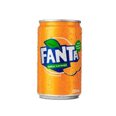 Imagem de Fanta laranja lata 350 ml - Bar e restaurante bom sabor 