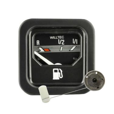 Imagem de Bóia Elétrica s/ Pescador + Indicador Marcador Fusca Preto - Garagem O