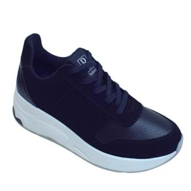Imagem de Tênis Sneaker Casual Feminino Conforto Bebecê 1374461, Preto, 36