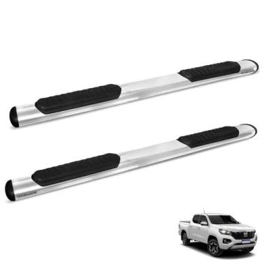 Imagem de Estribo Lateral Oval Titano 2024 2025 Oblongo Cromado - Track
