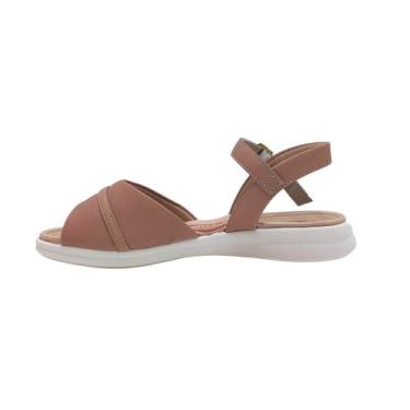 Imagem de Sandália Casual Ultraconforto Feminina Modare 7174113, Nude, 38