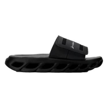 Imagem de Chinelo rider slide power masculino 12444, Preto, Cinza, 37/8