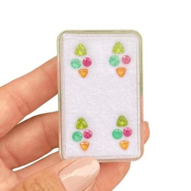 Imagem de L0332 5,49ct 16ø - Esmeralda + Safira + - SP GEMAS