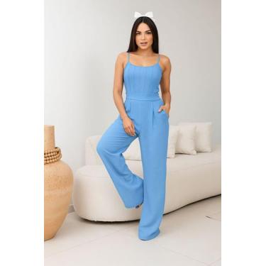 Imagem de Macacão Stefany - Exclusiva Store7, Azul bebe