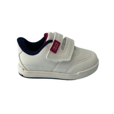 Imagem de Sapato Infantil Klin Flyer Baby Menino Combina com Tudo, 21, Branco