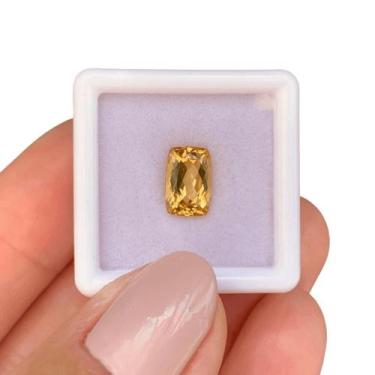 Imagem de Topázio Imperial Amarelo Cushion 2,25ct - SP GEMAS