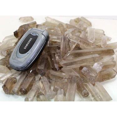 Imagem de 1kg Pontas Pequenas Fume Bruto Para Orgonite Artesanal - CristaisdeCur
