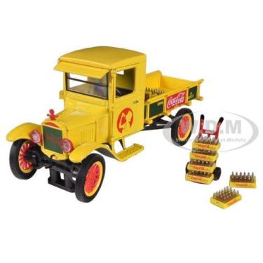 Imagem de Miniatura 1/32 Ford Model TT 1923 Motor City Classic Amarelo - COCA CO