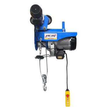 Imagem de Guincho Talha Eletrica PROFISSIONAL com Troley Eletrico 600/1200Kg 220