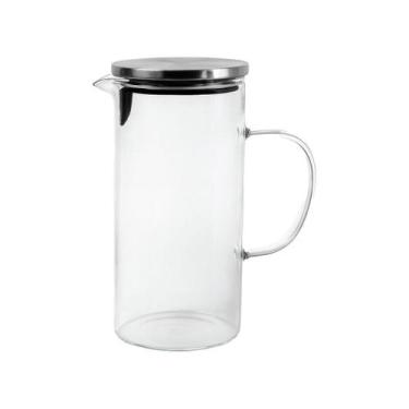 Imagem de Jarra Vidro Borossilicato Sabrina 1,5Litros Tampa Inox - VH4055, 1,5 l