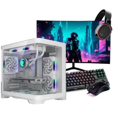 Imagem de PC Gamer Completo Ryzen 5 5600gt, 16gb Ddr4, SSD 480GB, 500w 80 Plus, PCcrv18-e