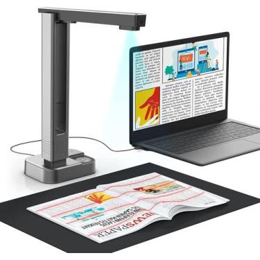 Imagem de Scanner de documentos JOYUSING V320Pro 16 MP com OCR e nivelamento aut