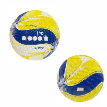 Imagem de Bola Voleyball Diadora pro200 branca e amarela