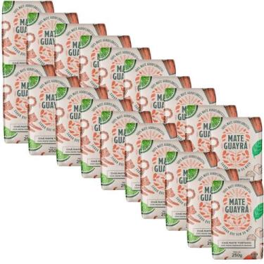 Imagem de Kit 20 Chá Mate Erva Mate Guayra Tostado 250 gramas Gelado ou Quente -