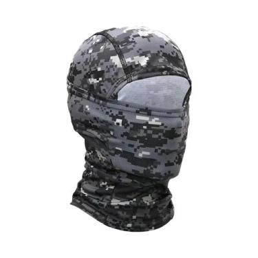 Imagem de Balaclava de Camuflagem Respirável - Protetor Solar para Homens e Mulh