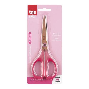 Imagem de Tesoura Tris Holic All Rosé 17,5 cm