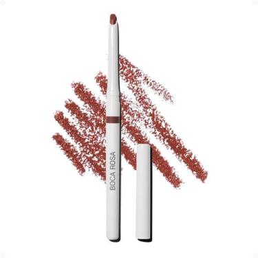 Imagem de Lápis Contorno Labial Boca Rosa Castanho Intenso