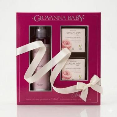 Imagem de Kit Giovanna Baby Classic Body Splash e Sabonete