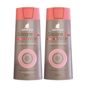 Imagem de BARROMINAS Silicone Force Kit Cabelo Quebradiço Shampoo + Condicionador