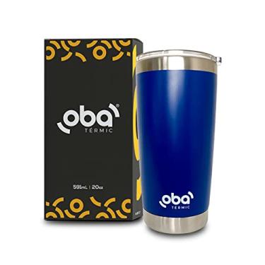 Imagem de Copo Térmico Com Abridor (Azul)