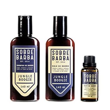 Imagem de Kit Trio SOBREBARBA - Shampoo + Balm + Oleo de Barba Jungle Boogie