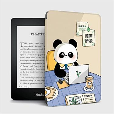Imagem de Capa para Kindle Paperwhite 11ª geração 2021, modelo M2L3EK com proteção automática para despertar/dormir, silicone à prova d'água