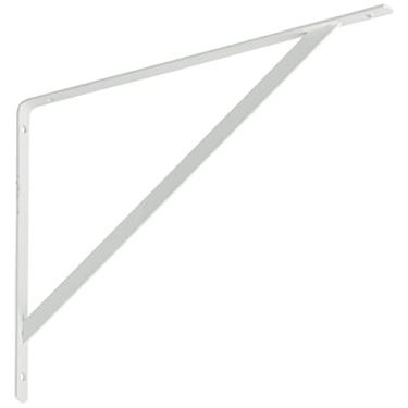 Imagem de PRAT.K Suporte para Prateleira Branco 30 cm – Estrutura Reforçada e Fácil Instalação