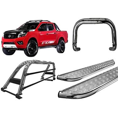 Imagem de KIT QUEBRA MATO+SANTO ANTONIO DU+ESTRIBO FONTIER 17/20 CROMO