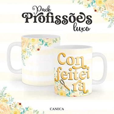Imagem de Caneca Cerâmica Profissão Luxo Confeiteira