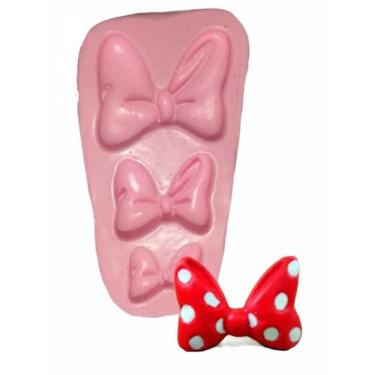 Imagem de Molde De Silicone Laço Minnie
