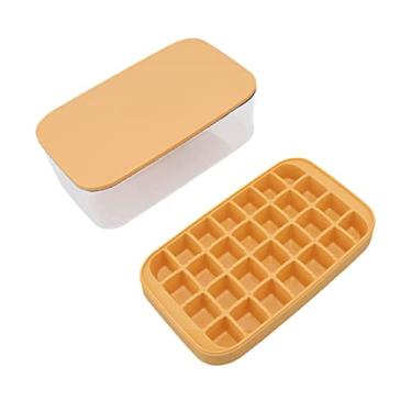 Imagem de Forma de gelo, forma empilhável multifuncional BPA - grelha de cubos de gelo gratuita para 28 festas para bebidas frias Coquetéis
