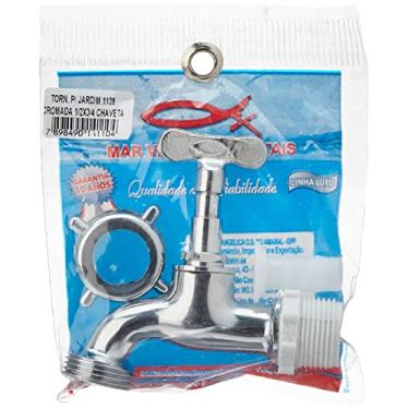 Imagem de TORN. JARDIM 1128 CROM. 1/2 X 3/4 CHAVETA