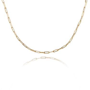 Imagem de Colar Corrente Cartier 1.0 Folheado Em Ouro18k