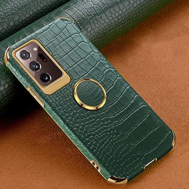 Imagem de Capa de telefone de textura para Samsung Galaxy Note 20 Ultra S21 S20 S10 Plus A72 A52 A51 A71 A50 A70 Capa de suporte magnético, Suporte magnético verde, Para GalaxyA70 (A70S)