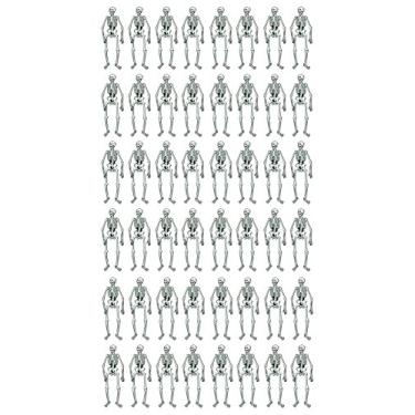 Imagem de Beistle (48 peças) Esqueletos articulados, 56 cm, branco/preto