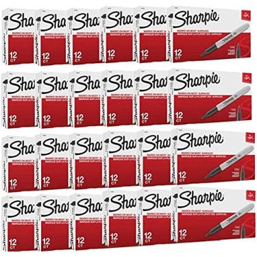 Imagem de SHARPIE Marcador De Ponta Fina Permanente Sharpie, 288 Marcadores, San30001 Caso De 24 Dz.