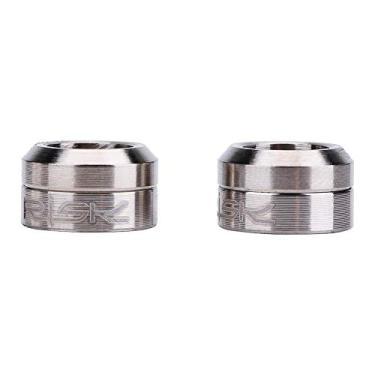 Imagem de Pinça de freio parafusos fixos TC4 liga de titânio parafusos espaçador de juntas para mountain bike freio a disco 4 peças/lote (titânio)