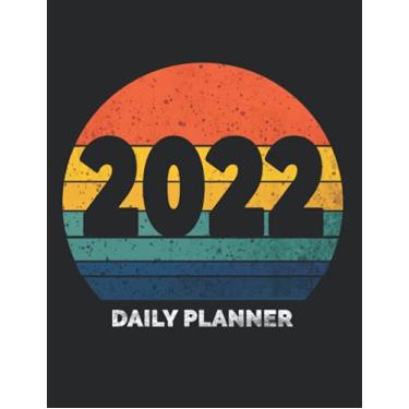 Imagem de 2022 Daily Planner: 12 Month Daily Organizer - Large Agenda Calendar for 365 Days with Notes Space and Contacts List