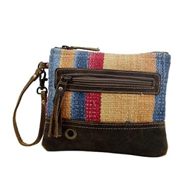 Imagem de Myra Bag Bolsa feminina de couro de algodão reciclado S-3078, Multicolorido, One Size, Durável, elegante