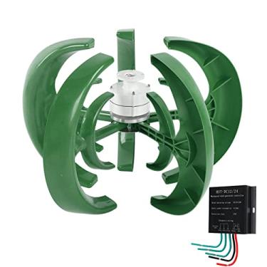 Imagem de Turbina eólica para sistema solar eólico híbrido, gerador de eixo de eólica de 4000w Wind Gerador de 3 fas,220v
