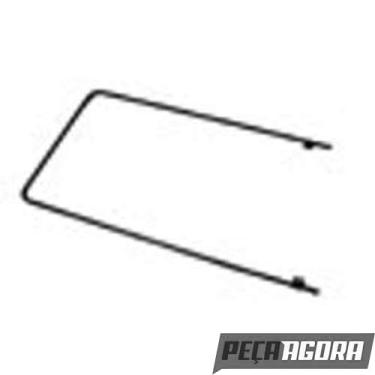 Imagem de CANALETA VIDRO PORTA LD MB 709 1935 1941 BICUDOS