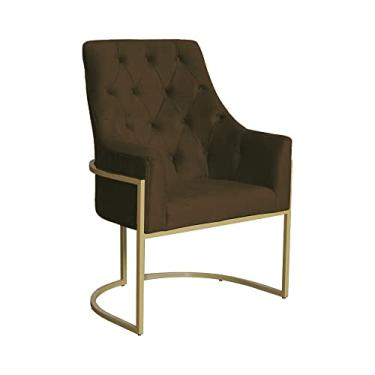 Imagem de Poltrona Vick Requinte Suede Cores - DS Estofados