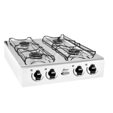 Imagem de Fogão A Gás Mesa 4 Bocas Branco
