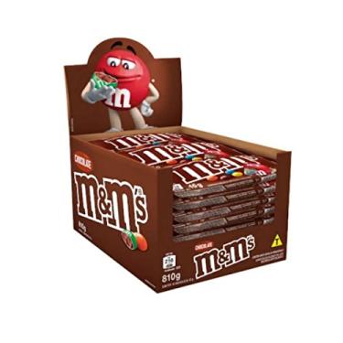 Imagem de Chocolate M&M'S Ao Leite - Display com 18 unidades de 45g
