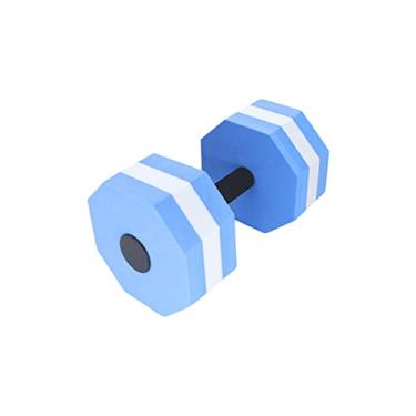 Imagem de Deevoka Haltere aquático haltere aquático haltere de natação haltere aquático flutuador para piscina fitness, Azul
