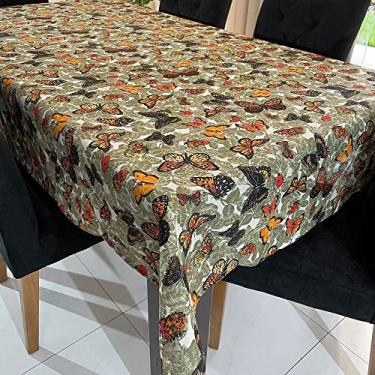 Imagem de Toalha de Mesa Retangular Gorgurinho Borboletas - 2,20m x 1,50m Largura