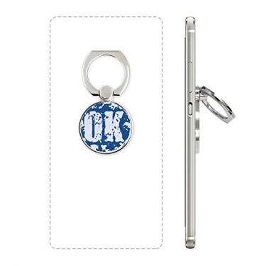 Imagem de OK, design redondo, padrão de ilustração, suporte de argola ajustável