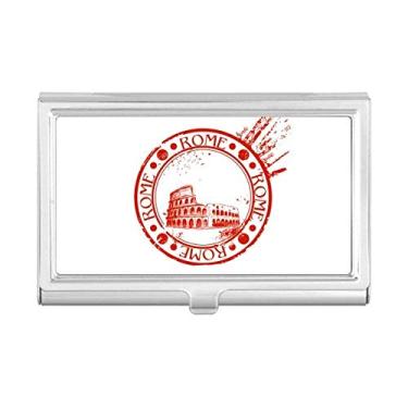 Imagem de Italy Rome Pit Classic Country City Porta-cartões de visita Carteira de bolso
