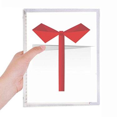 Imagem de Diário branco abstrato origami caderno folha solta diário recarregável papelaria